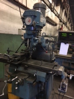 X=25" - Y=15" - Z=14" ALLIANT ... VERTICAL MILL